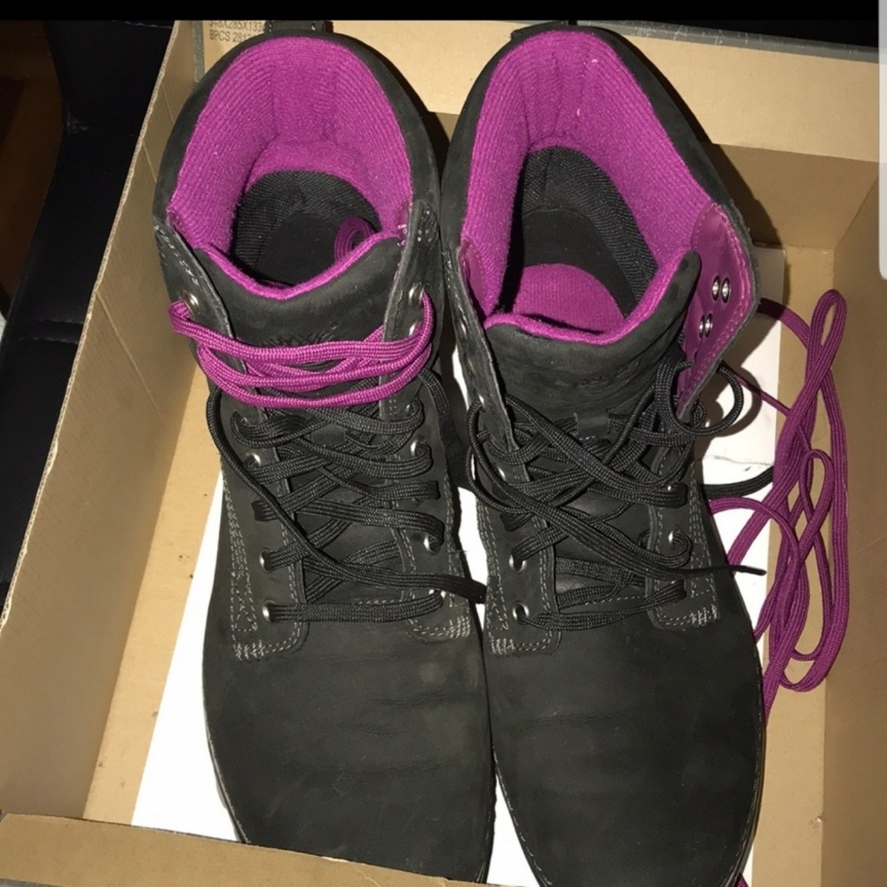 Black Timberland Boots